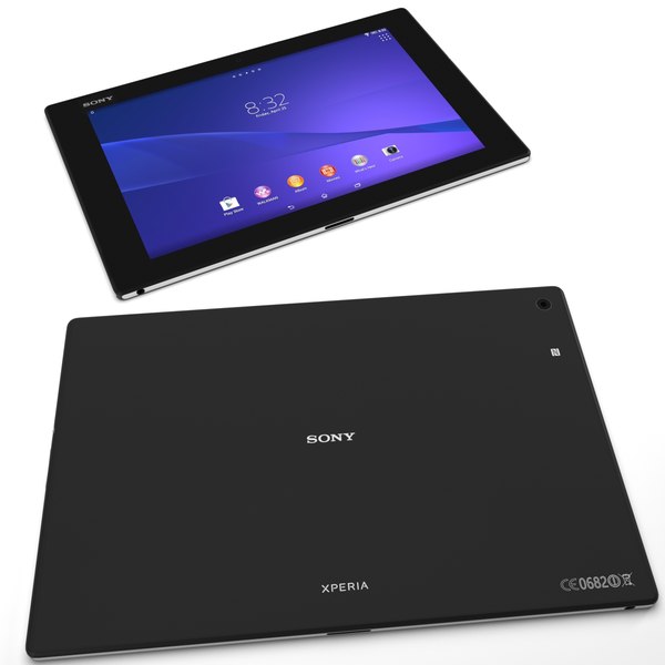 Sony xperia tablet z2 model TurboSquid 1541185