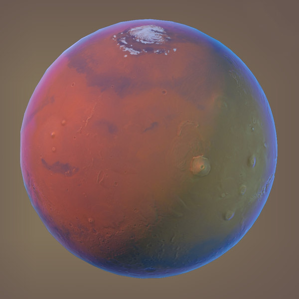 火星3d模型