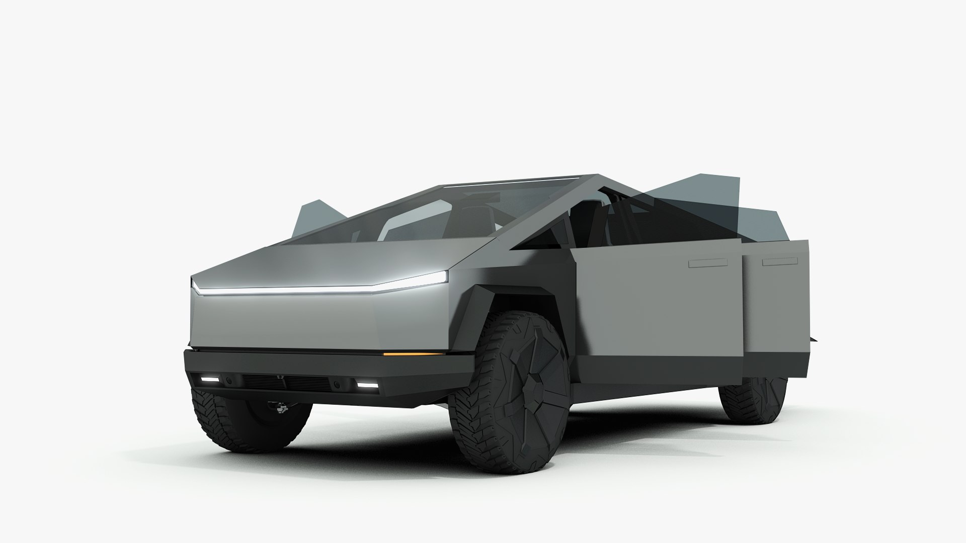 3D model tesla cybertruck TurboSquid 1541782