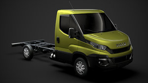 3D iveco daily single cab