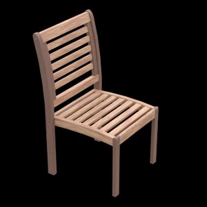 3D model chair pbr