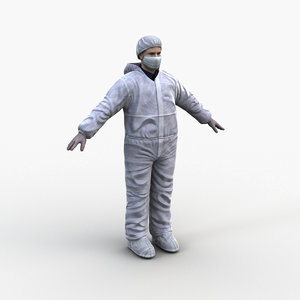 3D protective suit man 0002