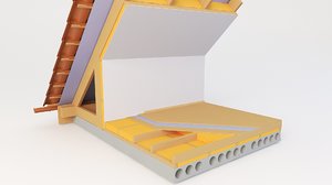 3D information floor roof attic
