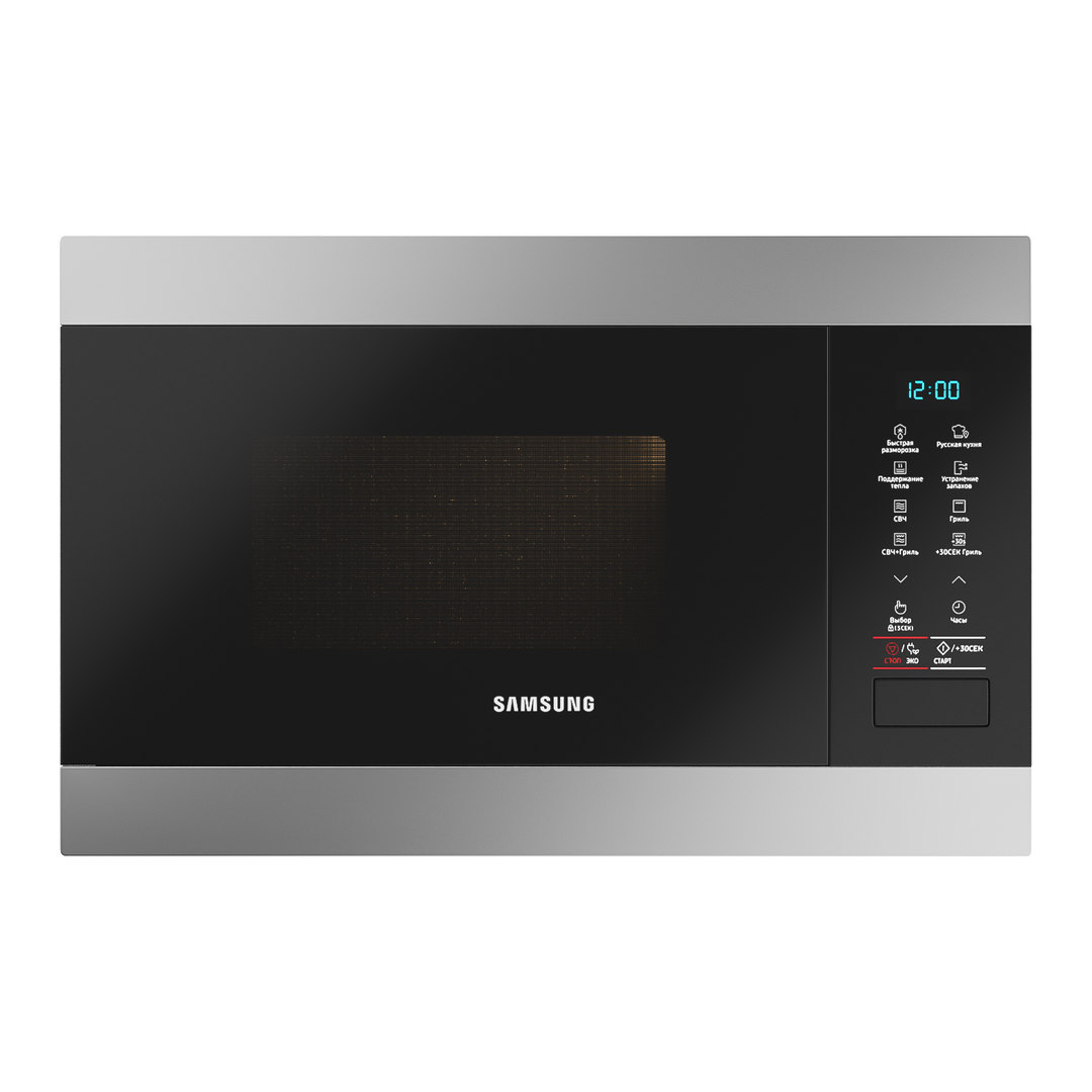 3D microwave samsung mg22m8074at TurboSquid 1542278