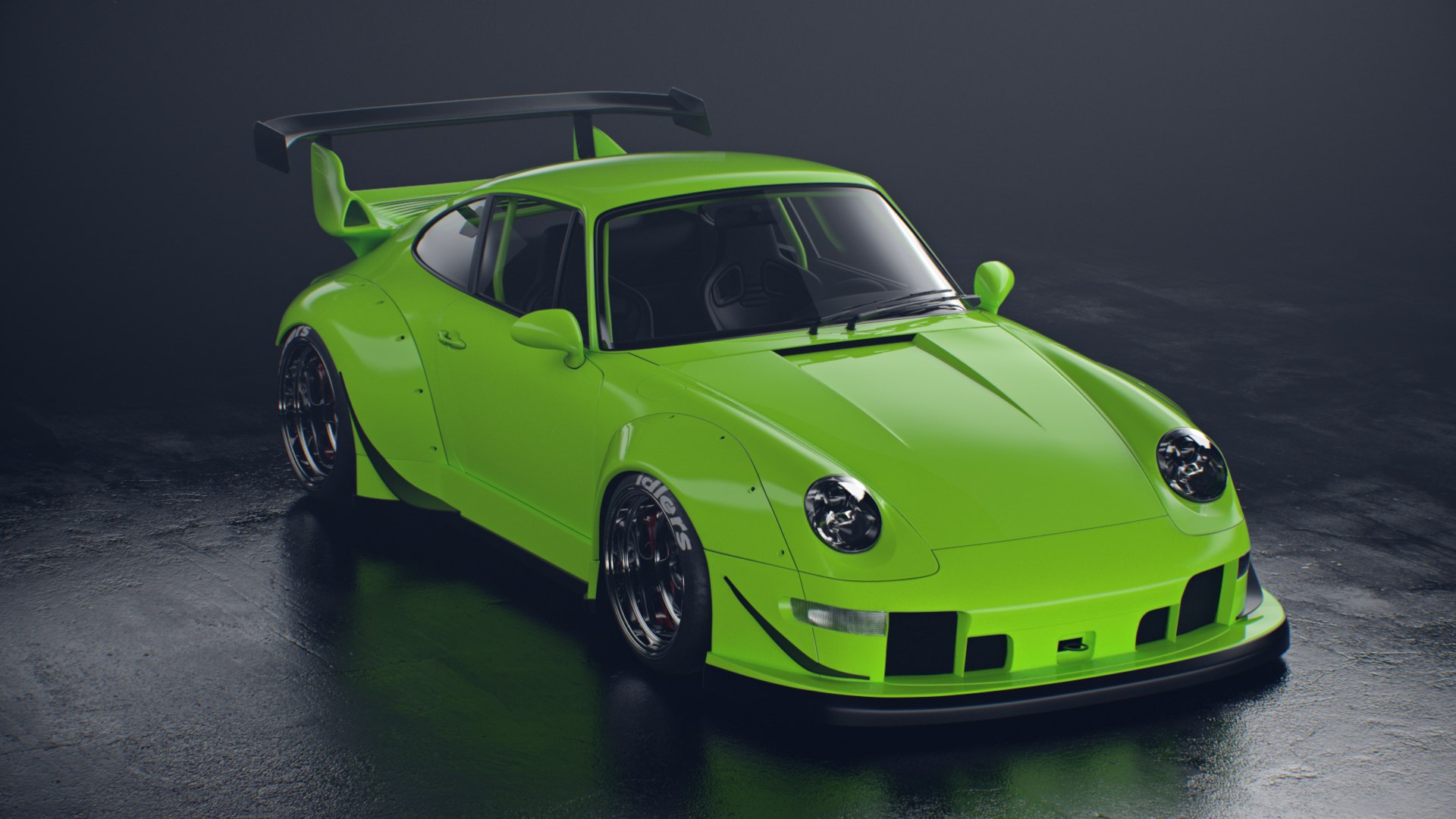rwb porsche diecast