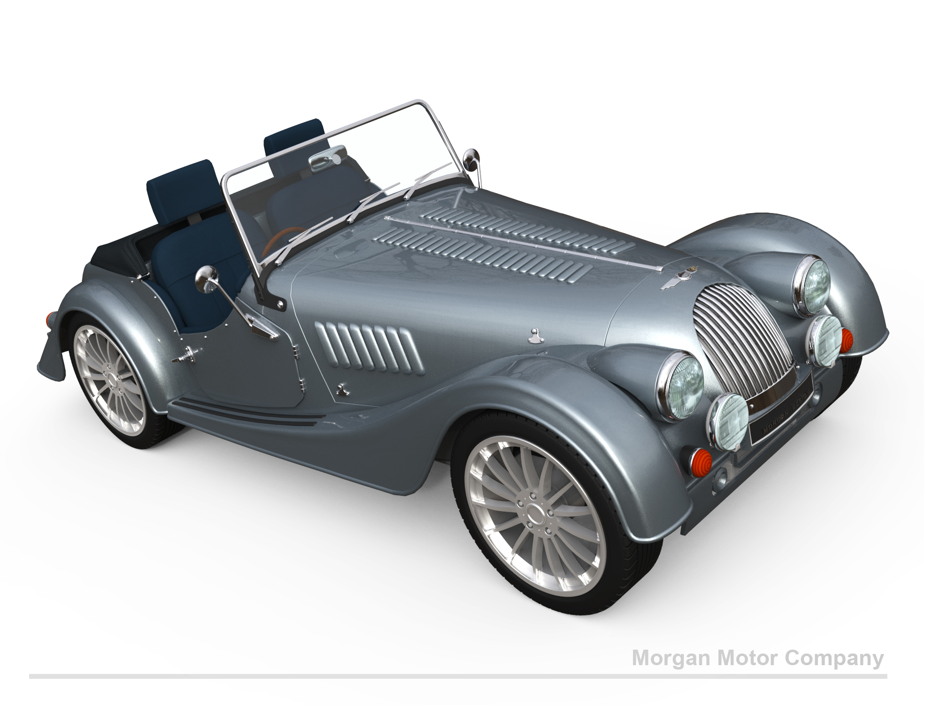 Morgan motor company sports cars model - TurboSquid 1542426