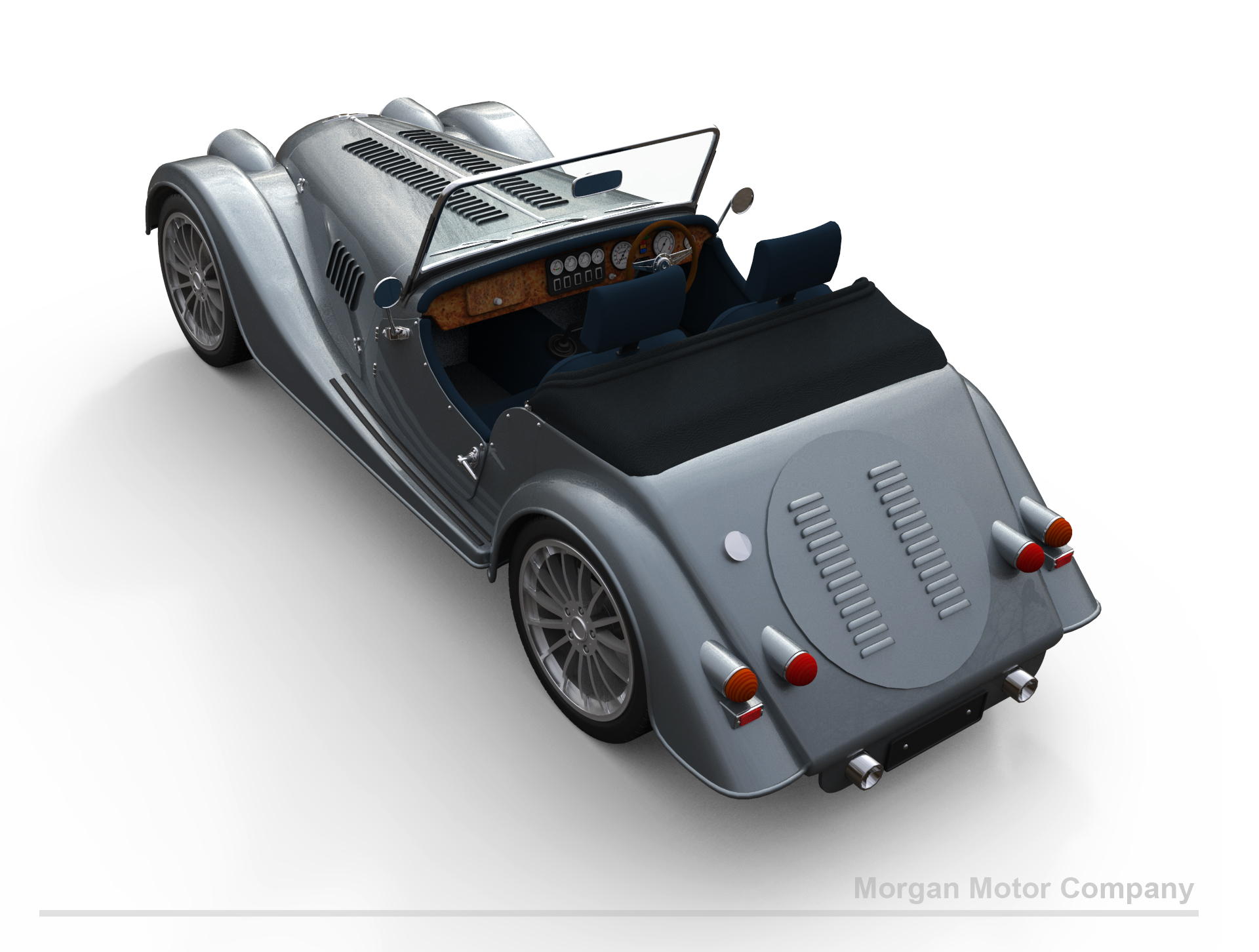 Morgan motor company sports cars model - TurboSquid 1542426