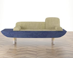 modern sofa 3D model