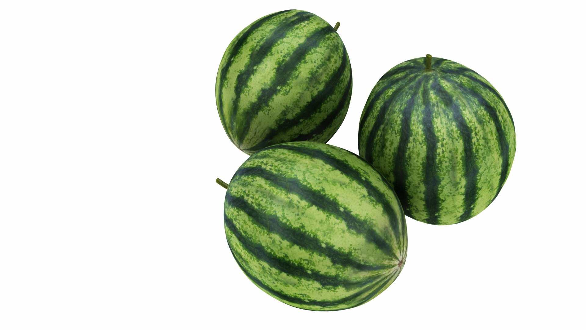 modelo 3d Watermelon TurboSquid 1542548