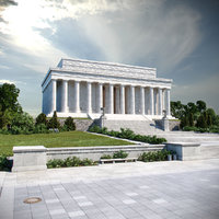 Lincoln Memorial Scene