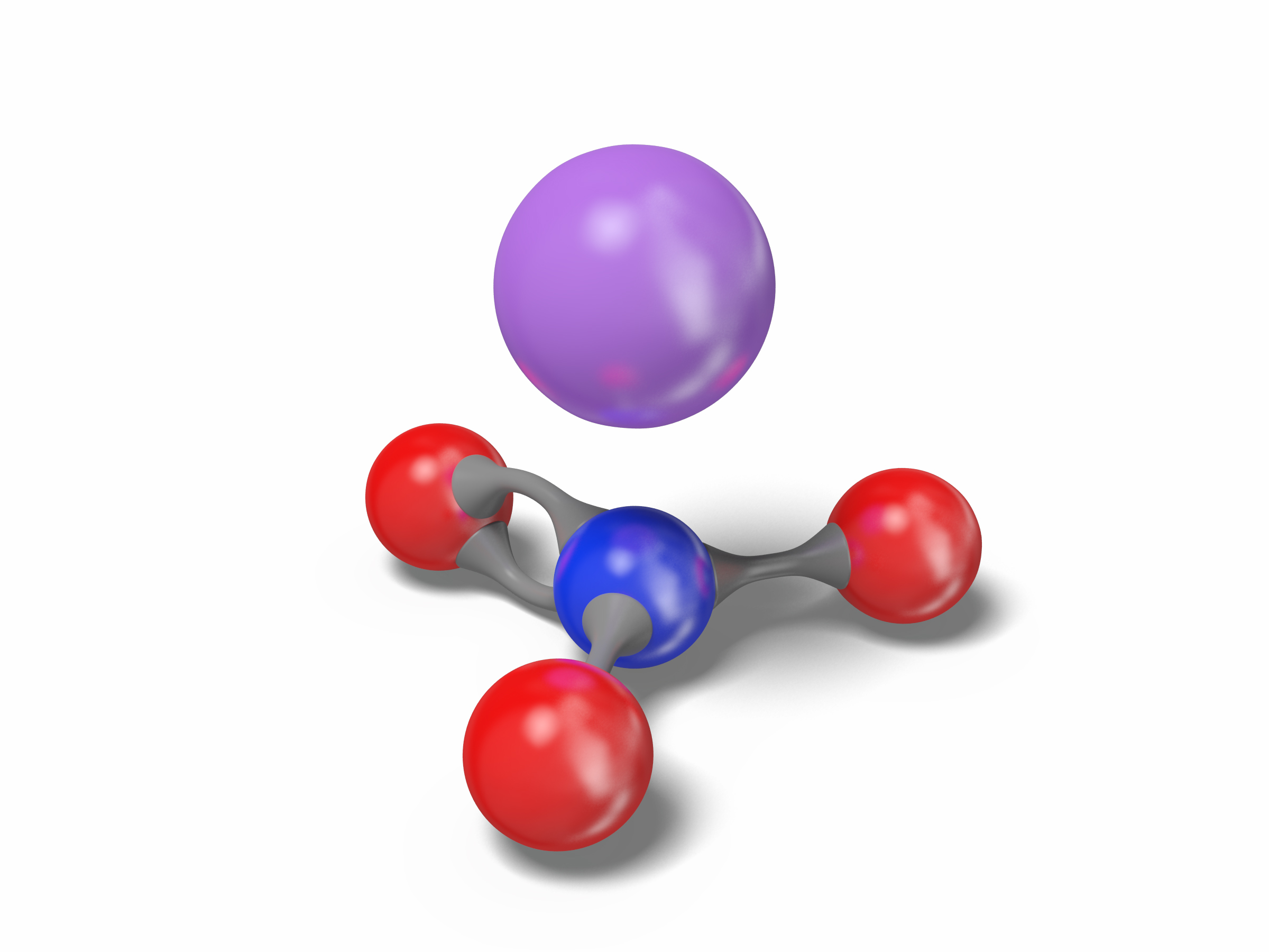 Modèle 3d De Nitrate De Potassium Moléculaire Kno3 Turbosquid 1542668 3772