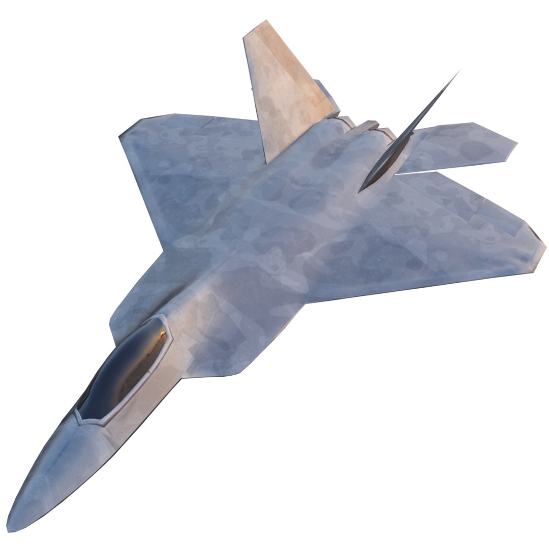 F-22 raptor 3D model - TurboSquid 1542794