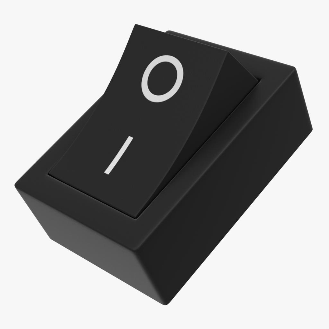 On / Off power switch Modelo 3D - TurboSquid 1542785
