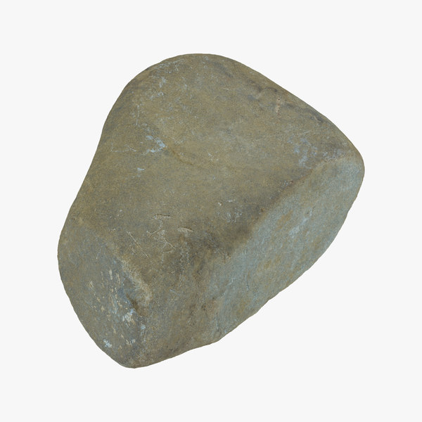 Square Smooth River Rocks Smooth river rock 19 3D model - TurboSquid 1542974
