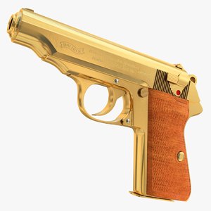 3D realistic walther pp 01
