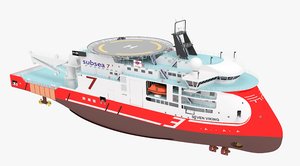 ship vessel 3D model