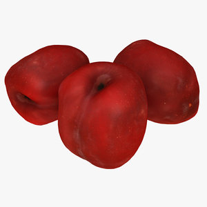3D plum red