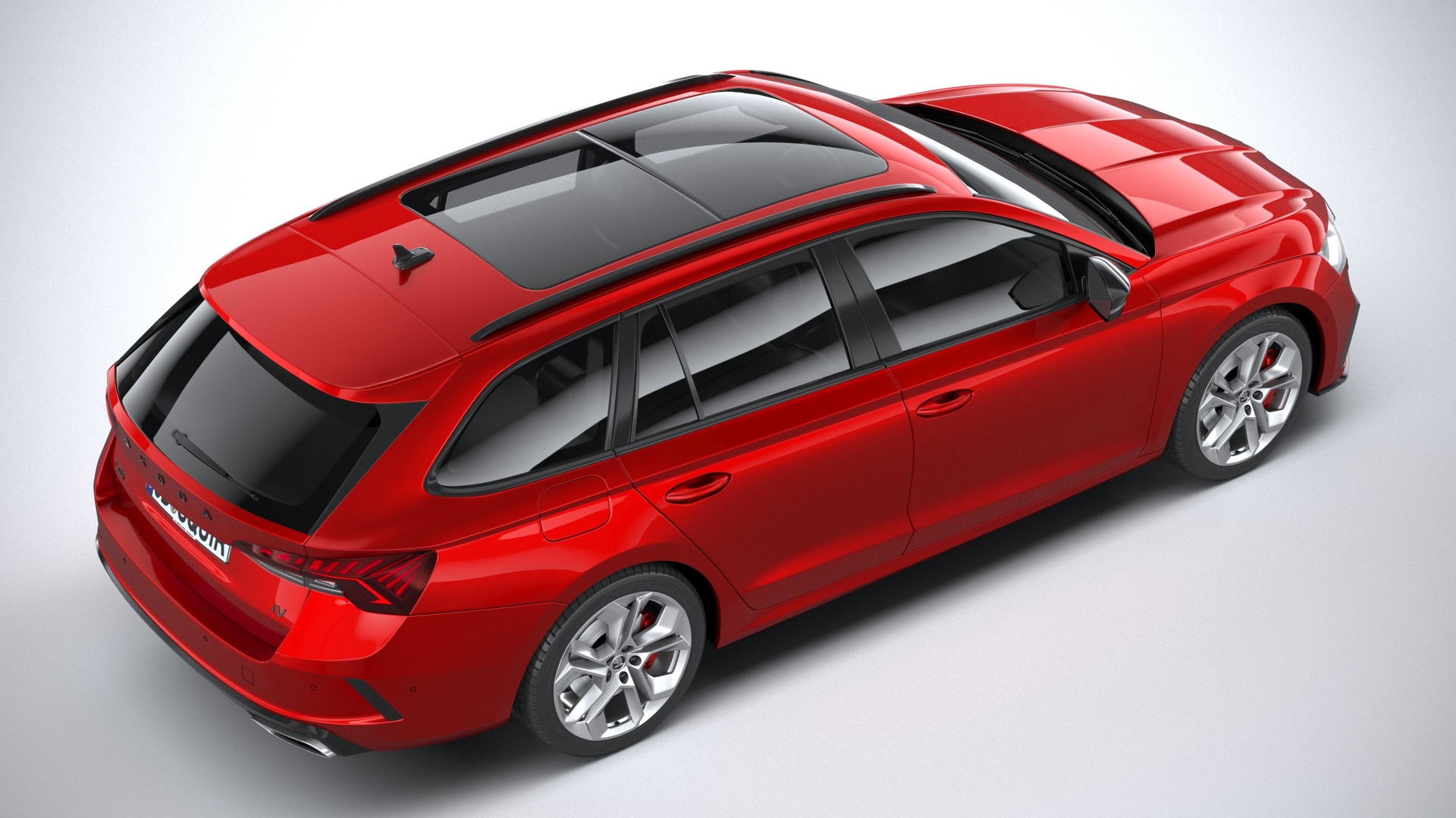 Skoda octavia 3d model