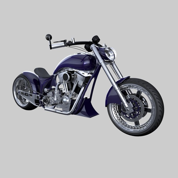 カスタムバイク3dモデル Turbosquid