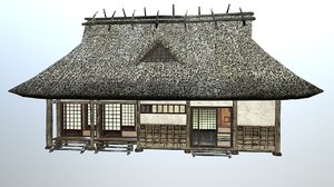 traditional japanese house 3D model