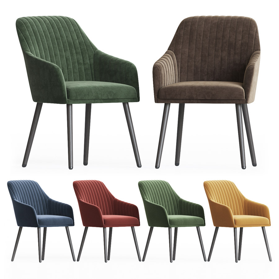 Modello 3D Rochelle Lounge Chair Urban Ladder TurboSquid 1543839