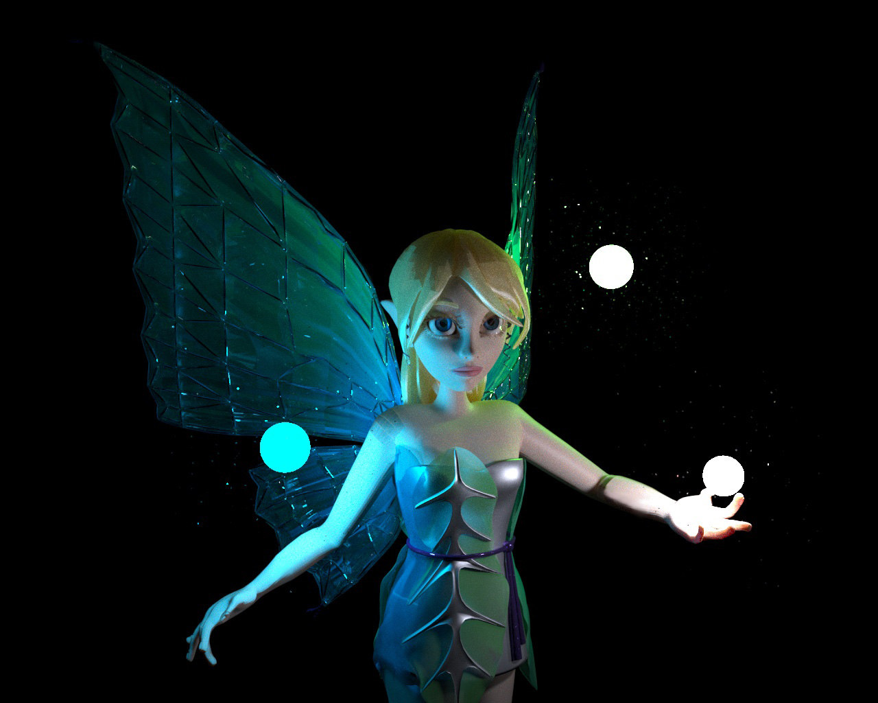 Fairy Animation Games D Model Turbosquid
