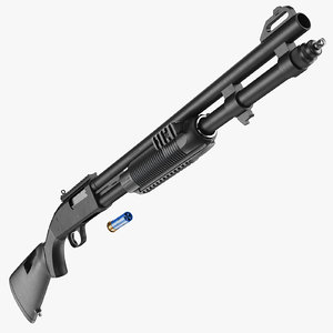 3D shotgun mossberg m590a1