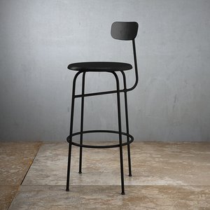 afteroom bar stool 3D