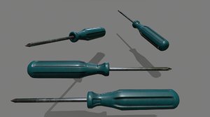 3D screwdriver 4 model