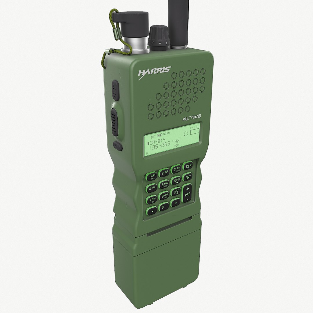 3D military walkie talkie TurboSquid 1544633