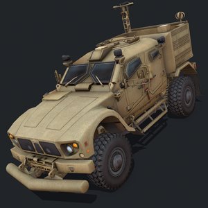 3D military vehicles