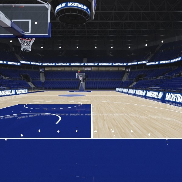 3D basketball arena TurboSquid 1544763