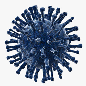3D covid-19 coronavirus virus animation