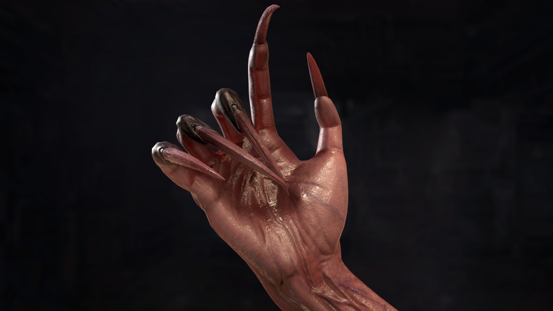 Monster hands 3D - TurboSquid 1544843