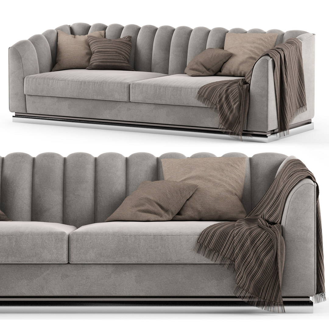 Modern sofa model TurboSquid 1454936