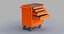 3D model toolbox trolley