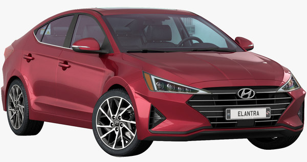 3d Model Hyundai Elantra 2020 Turbosquid 1544876