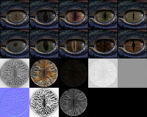 Creature Eyes Vol 04 - PBR