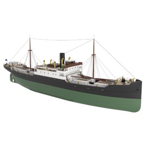 3D Steamship Models | TurboSquid