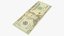 banknotes dollar bill 3D model