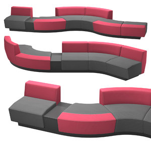 3D - sofa model
