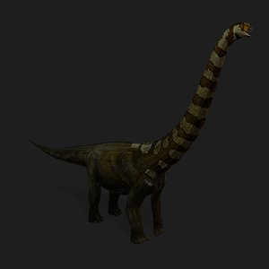 puertasaurus animation 3D