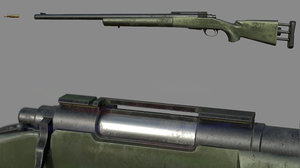 3D weapon - m24 included