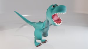 3D tyrannosaurus rex