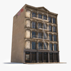 soho facade 6 architecture model