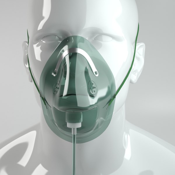 Oxygen mask 3D model - TurboSquid 1545624