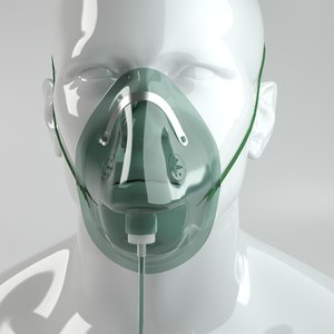 oxygen mask 3D model