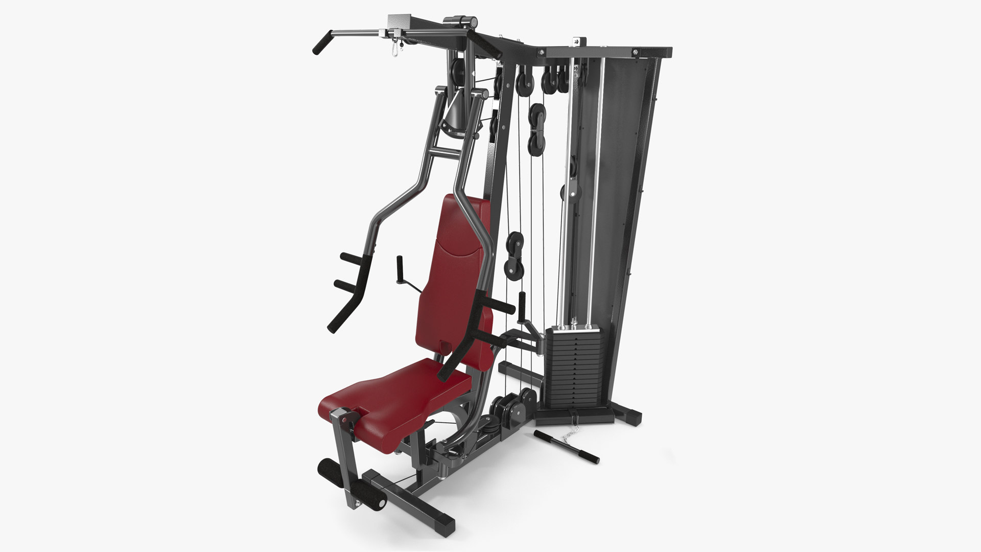 Multi Fitness Equipment Home 3d Model - Turbosquid 1545724