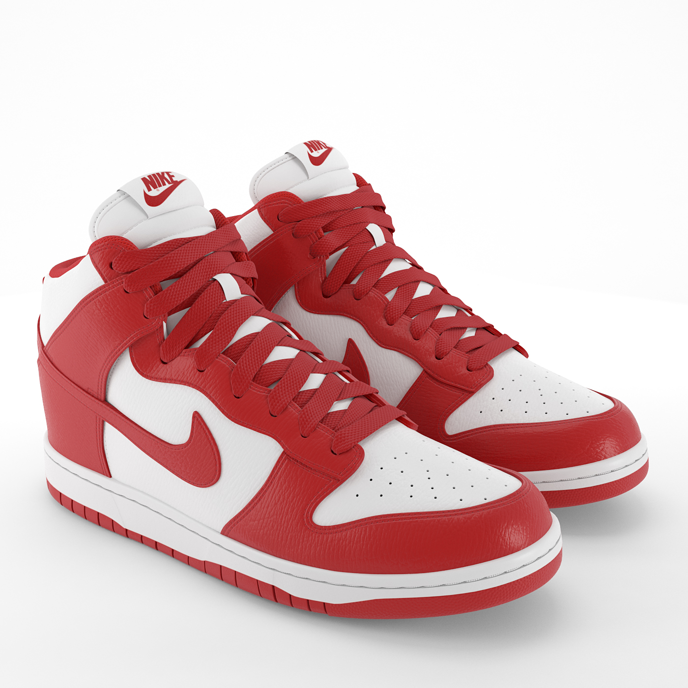 Nike dunk shoes pbr 3D model TurboSquid 1545920