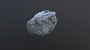granite rock - scan 3D